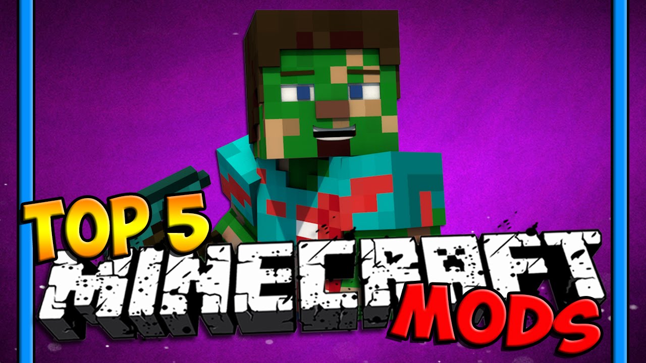 Top 5 Minecraft Mods ( Minecraft 1.7 / 1.8 / 1.9 ) - 2016 [HD]