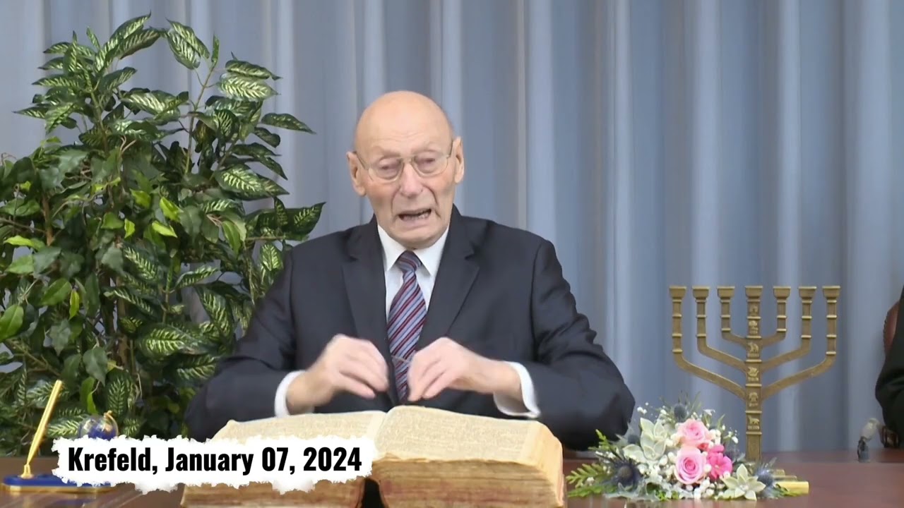 we want to hear  the original Word and really go back to the very beginning as ... Bro. Ewald FRANK