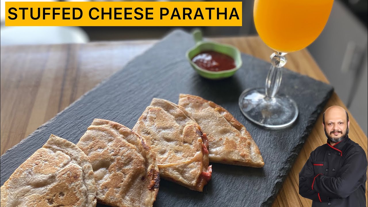 Stuffed Cheese Paratha by Chef Asad 9 Nov 22 let’s cook with chef asad breakfast