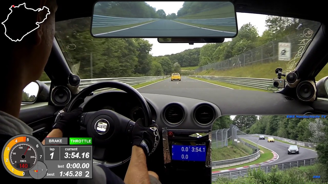 Nordschleife 17.08.2017 | Runde 1/4 - Seat Ibiza Cupra