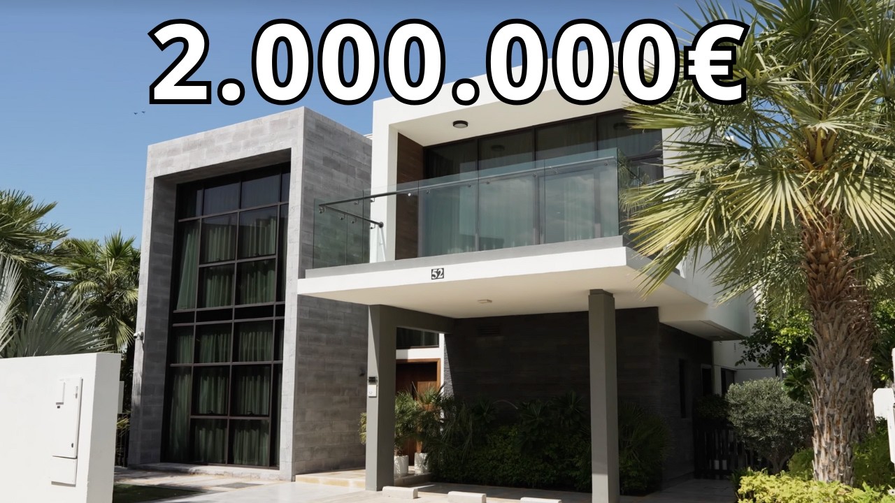 Visite une villa à Dubaï Damac Hills 2.000.000€