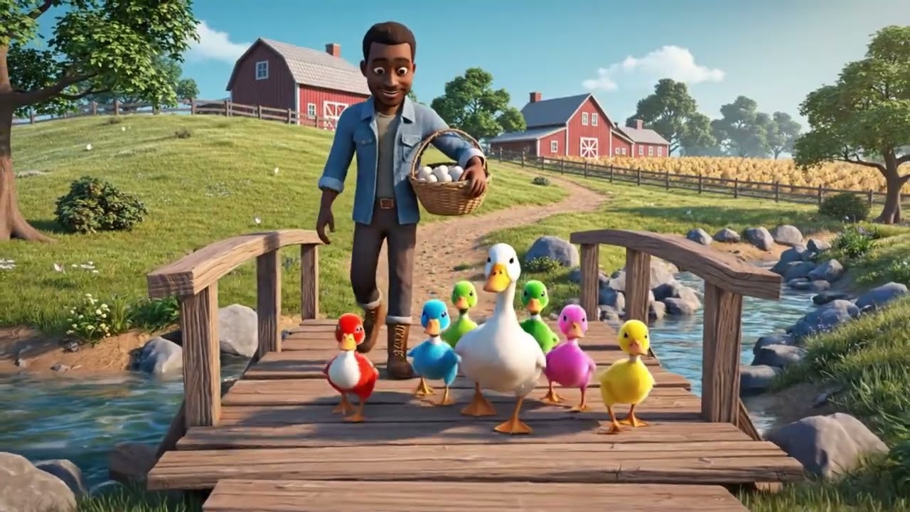 Kids Song   Five Little Ducks #