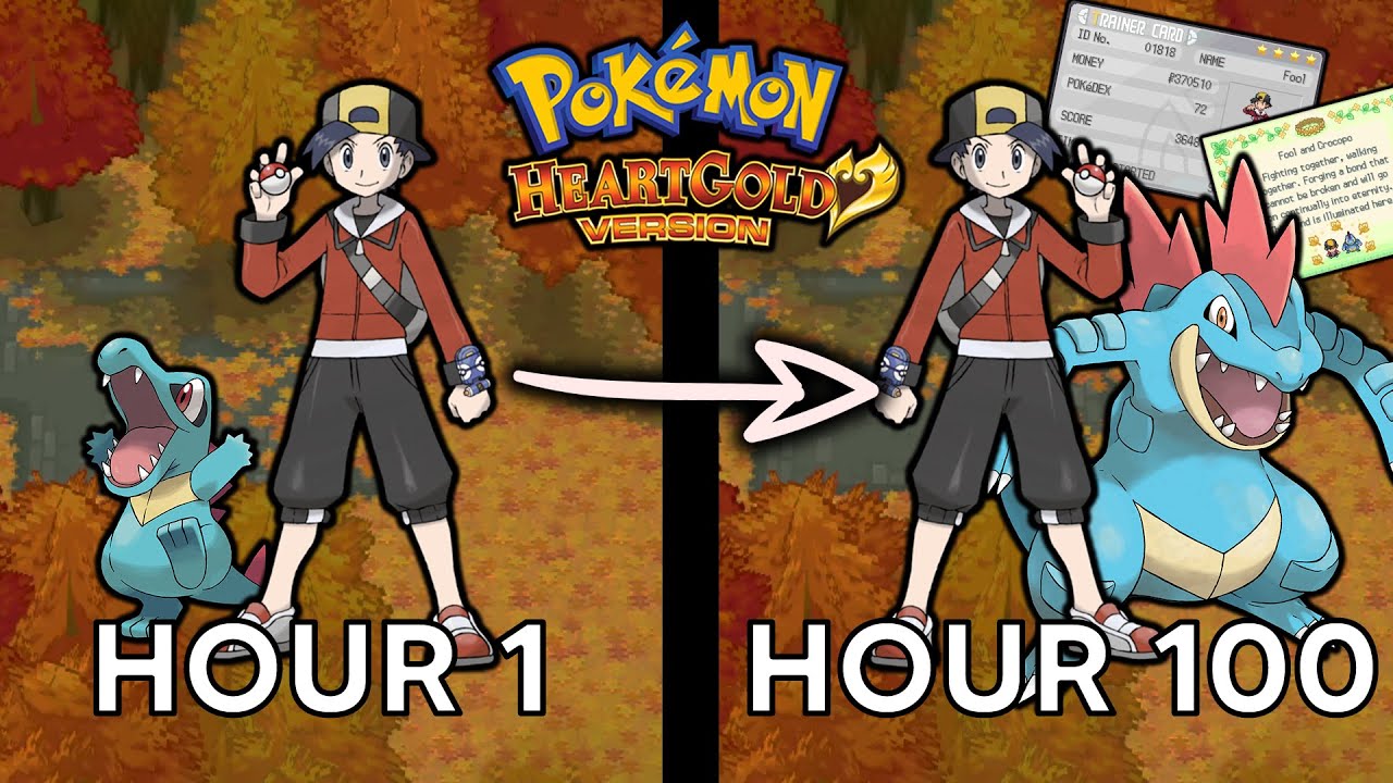I Spent 100 Hours in Pokémon HeartGold, Here's What Happened