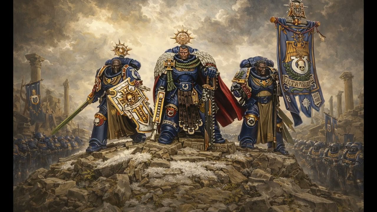 Music for Painting Captain Titus (Part II) │ Ultramarines Imperial Ceremony Warhammer Ambience