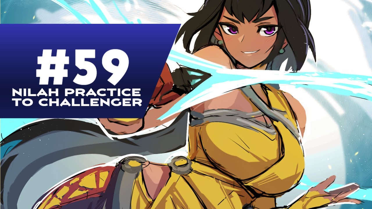 practicing nilah everyday until challenger - day 7, game 59, GRANDMASTER 759, win