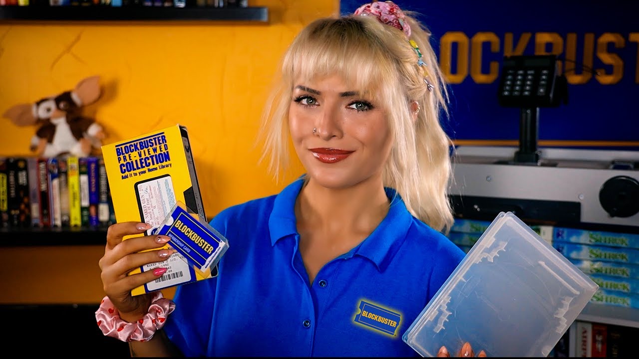 Blockbuster ASMR | Retro Video Rental From A Sweet Clerk | Be Kind Rewind 📼 (roleplay)
