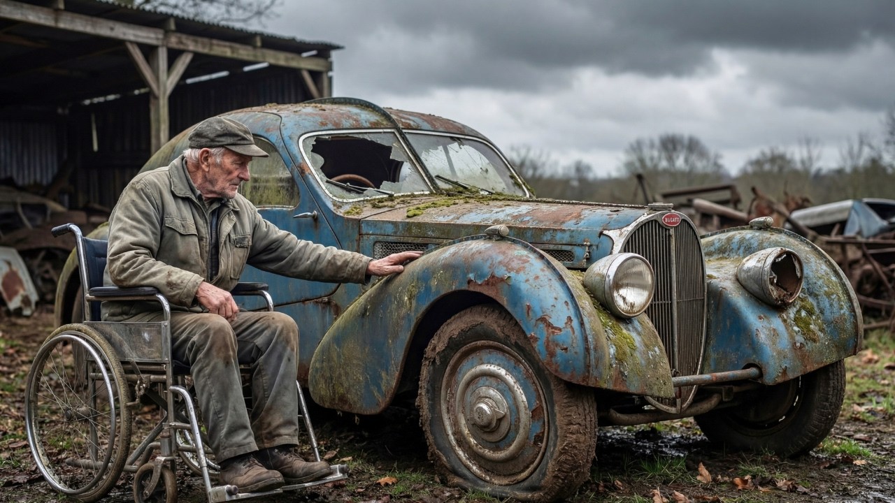 Old Man’s Last Car… The Saddest Restoration Ever 😢