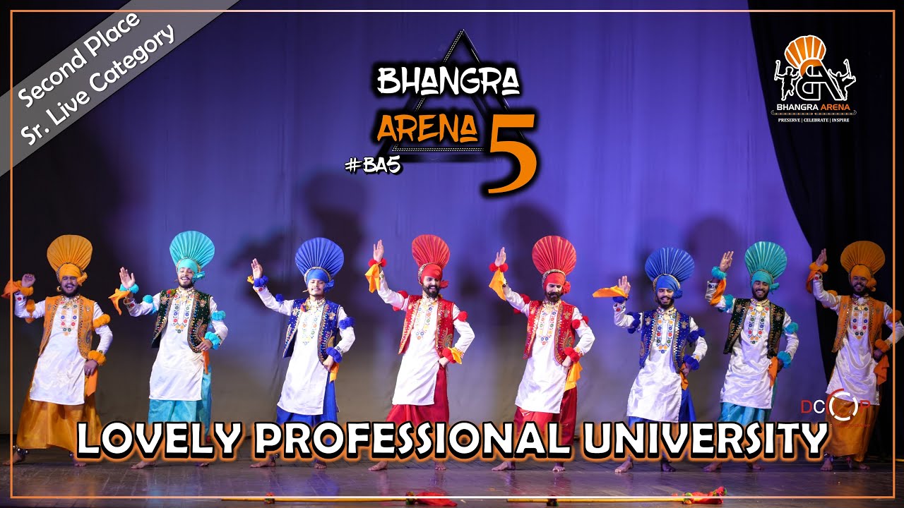 Lovely Professional University || Second Place || Senior Live Category || Bhangra Arena 5 (2024)