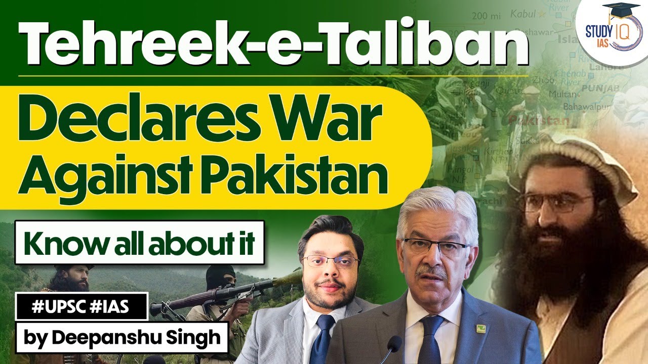 Taliban launches nationwide offensive against Pakistan | War-like situation | Geopolitics UPSC IAS