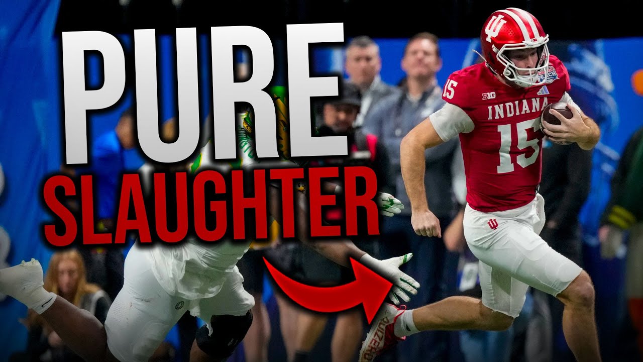 The Hoosiers Went Duck Hunting.. | Oregon Vs Indiana | CFB Semi- Finals | Jyu N Jones Weekly Reviews