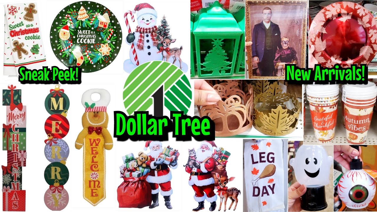✨️NEW DOLLAR TREE SHOP WITH ME! + CHRISTMAS SNEAK PEEK! PRICES GOING BACK DOWN?!