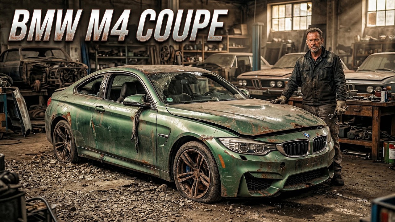 ASMR Car Restoration ASMR! Full Restoration BMW M4 Coupe F82 From Disrepair to Like New