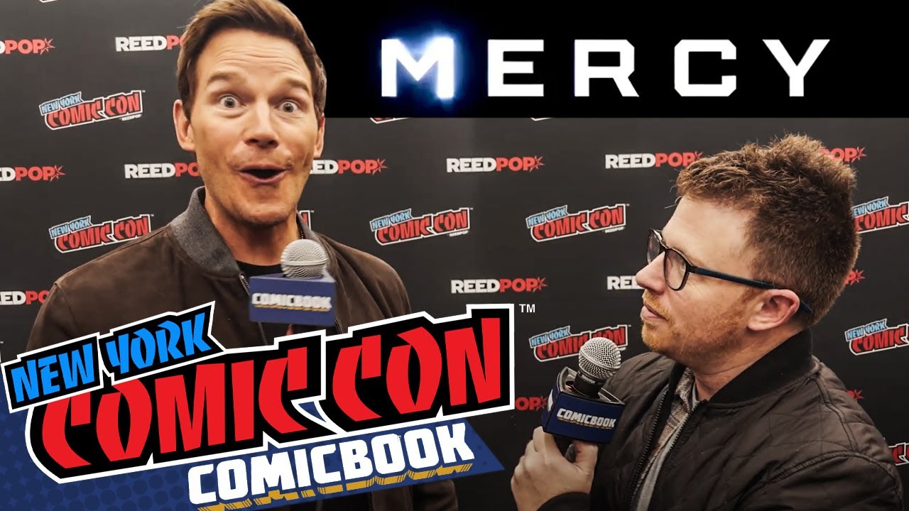 Chris Pratt Talks About Terrifying AI Future In His New Movie, MERCY! - LIve At NYCC 2025