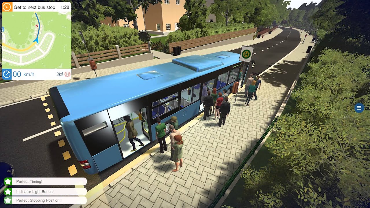 Bus Simulator 16 - MAN Lion's City A37 Gameplay 4K