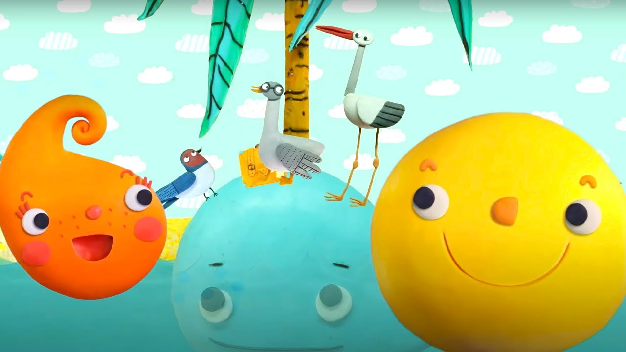 Learn with Claymotions - Migratory Birdies | Learning cartoons for kids 🟡 Cartoon Box