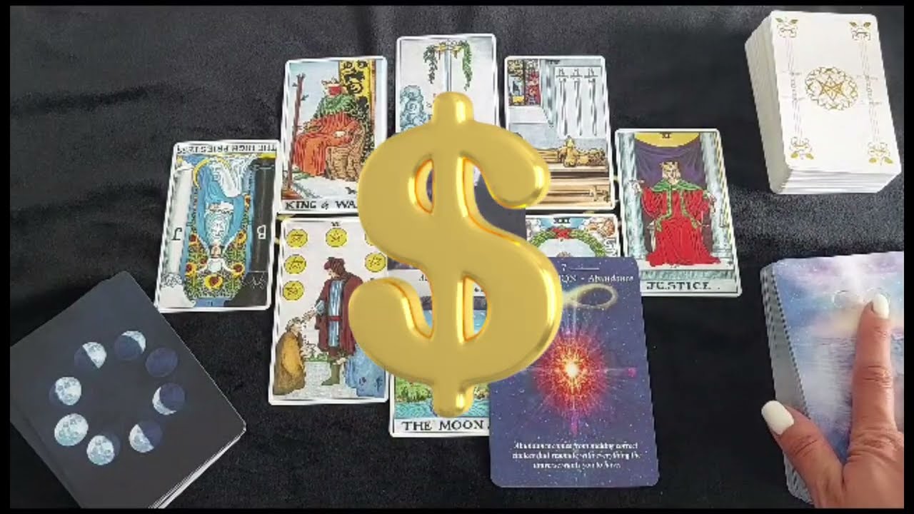 MANIFESTING MONEY WITH TAROT: Your Ultimate Guide to Attracting Abundance from the Universe #money