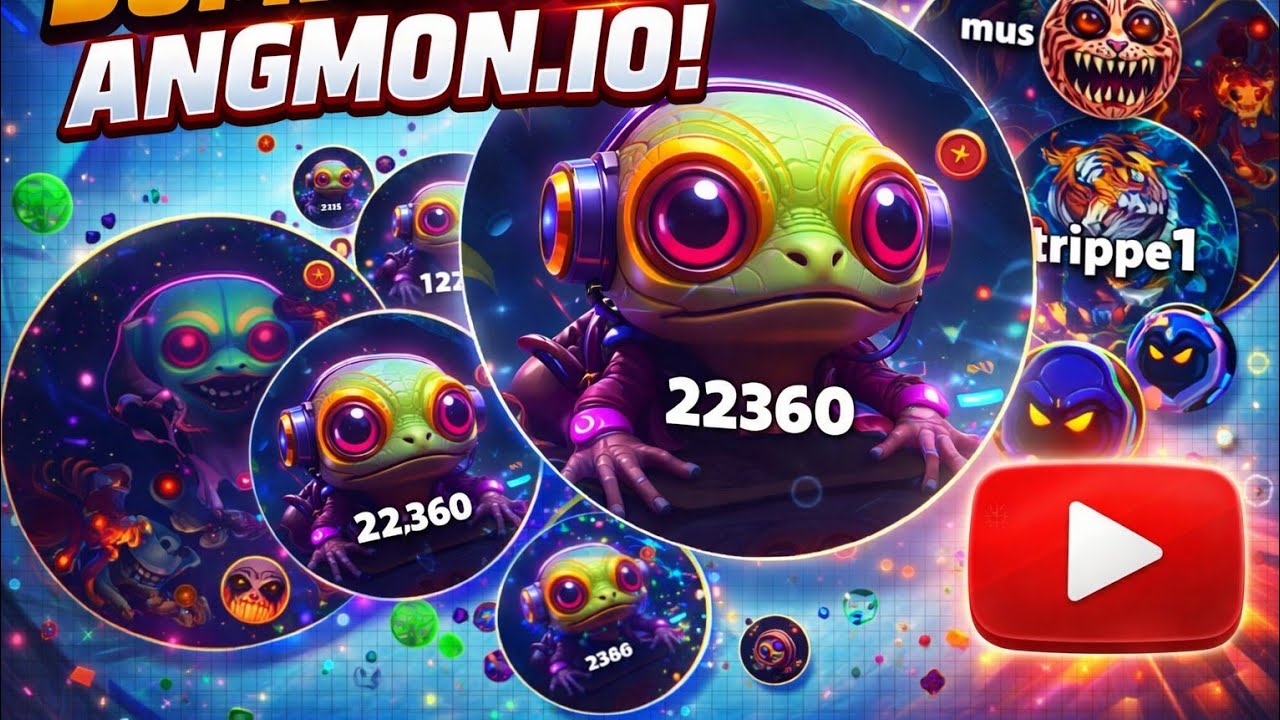 1 PRO PLAYER VS 999999999 BOTS🗿 (ANGMON.IO MOBILE)