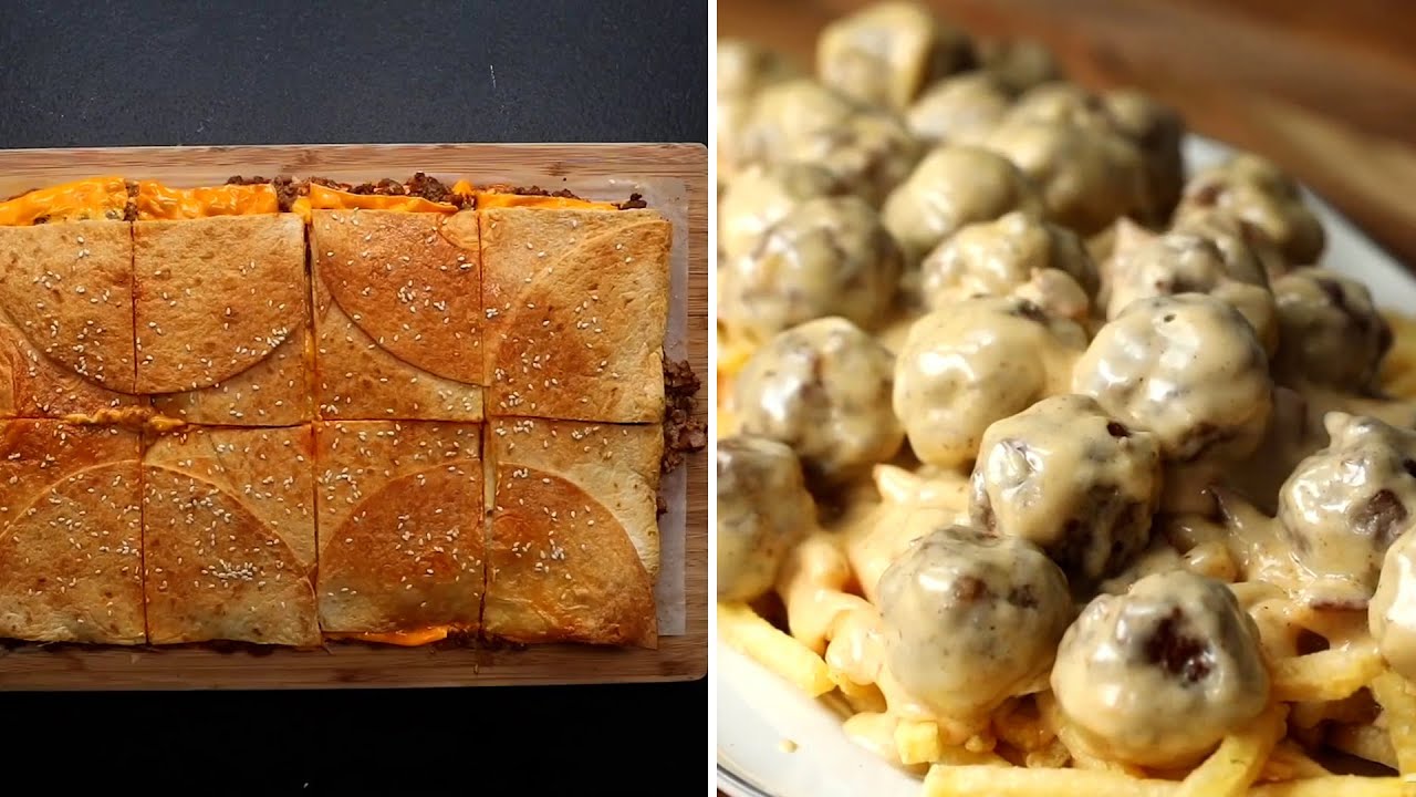 8 Easy To Make Cheeseburger Twists