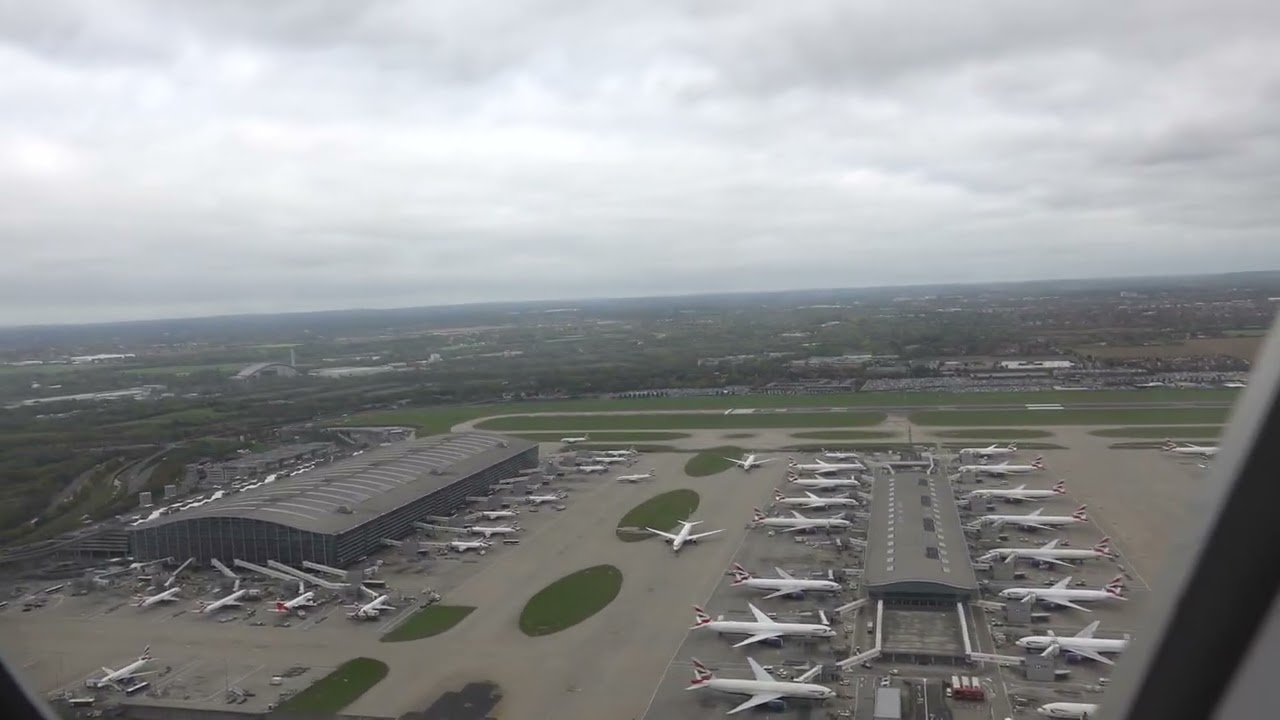 Take off on Virgin Atlantic from LHR to MIA