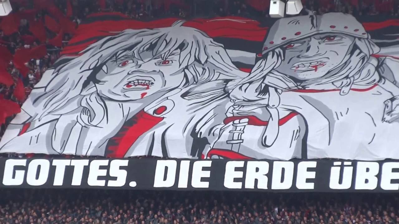 1.FC Nürnberg - Greuther Fürth 1:2 - Choreo Nordkurve - 20.09.2016