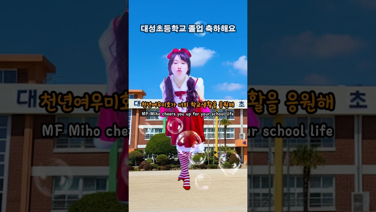 Kpop School Congrats Grad 🎓 (Song)  (Fan Request) 대성초 궁팡케잌 졸축송👍