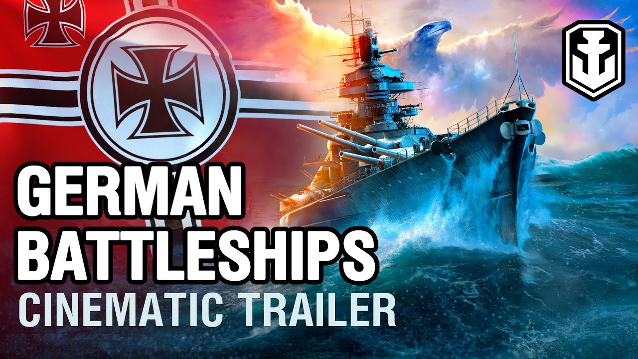 German Battleships. Cinematic Trailer