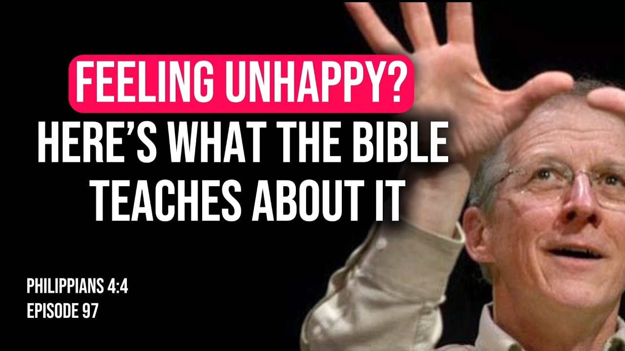 1 Peter 4:13 | John Piper | How does the Bible address unhappiness?