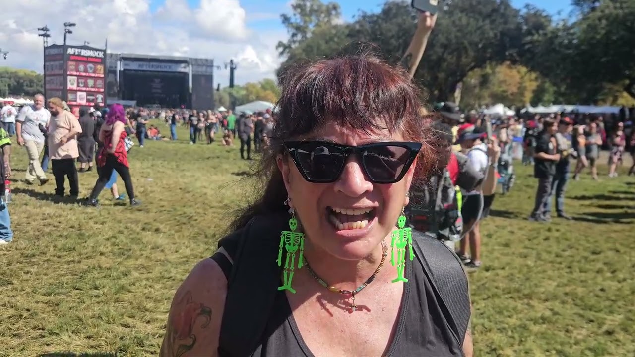 Aftershock 2025 Vlog Day 2 (Fri.) w/Violent Vira, Lacuna Coil, NORTHLANE, Yngwie Malmsteen, etc..