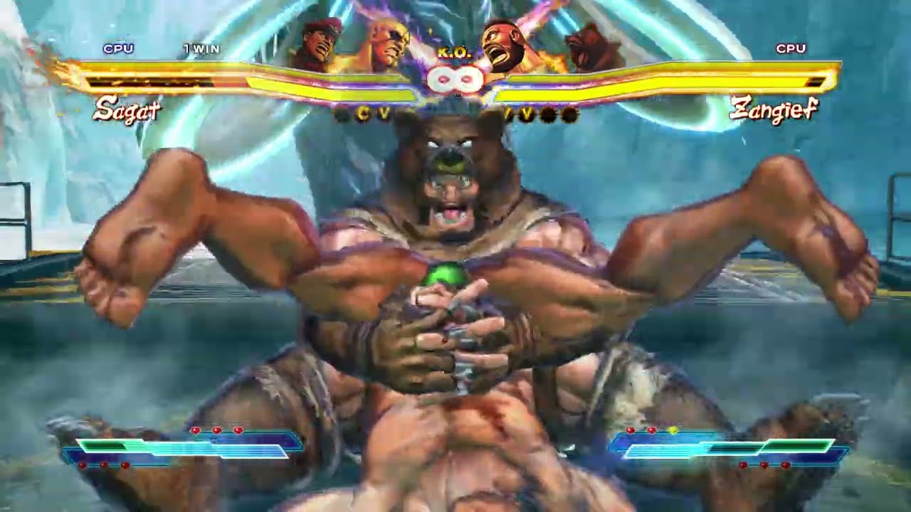 Street Fighter X Tekken🔥M.Bison & Sagat vs The Heavyweights 🔥(Hardest) - 1080p 60FPS Gameplay🔥