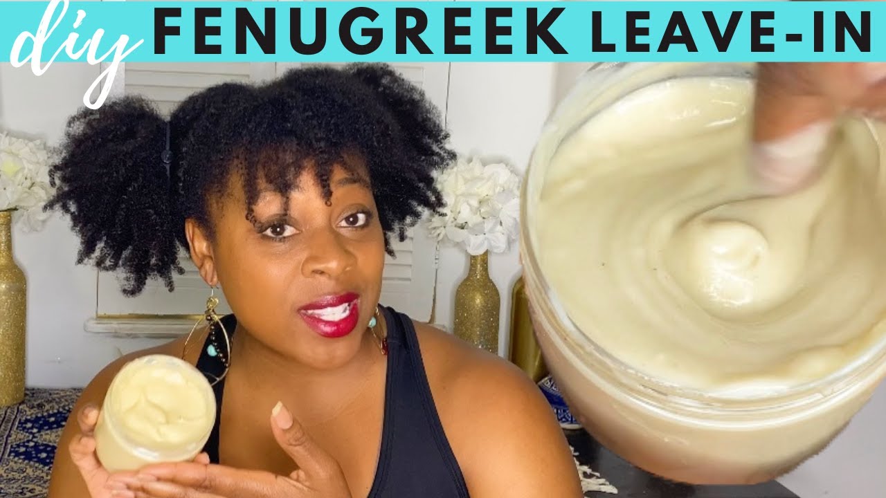 How to Make your Own LEAVE IN Conditioner | Fenugreek and Horsetail for Hair Growth