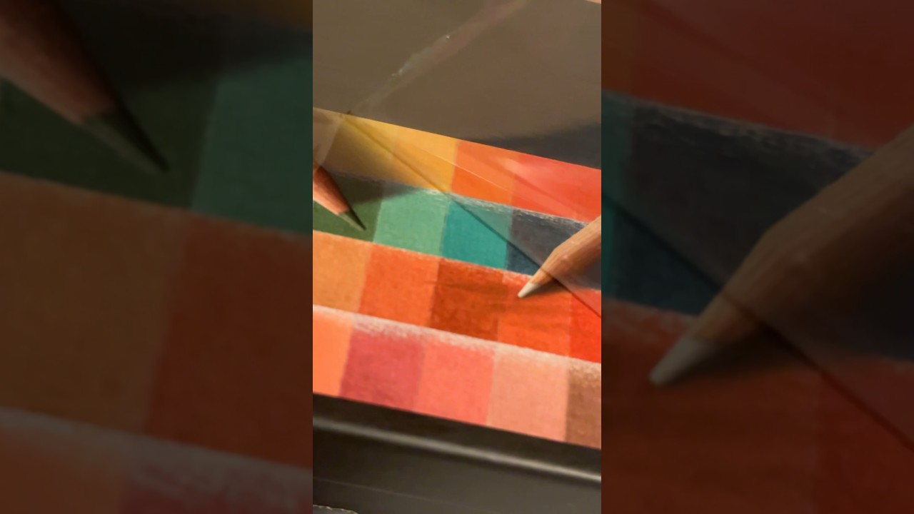 Unboxing my new Caran D Ache colored pencils ✏️✨💕 #shorts #carandacheluminance #art