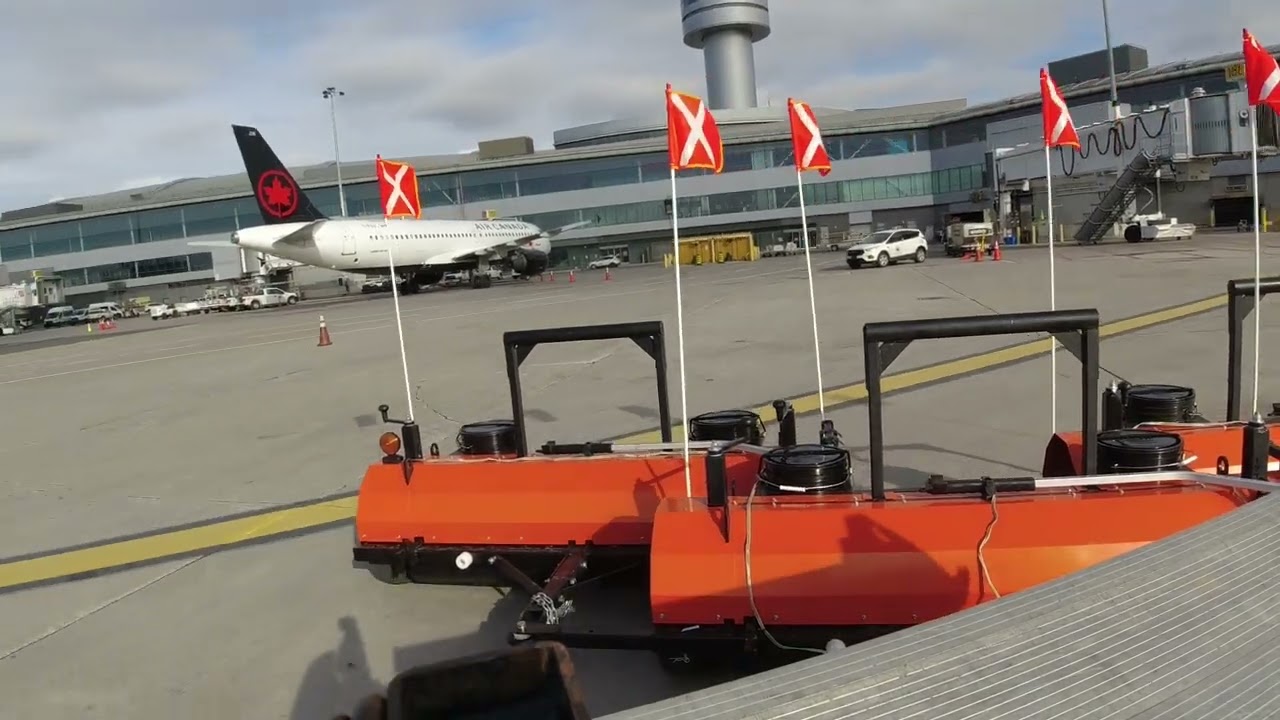 Seeker Air Mag Sweeping Pearson International Airport Apron
