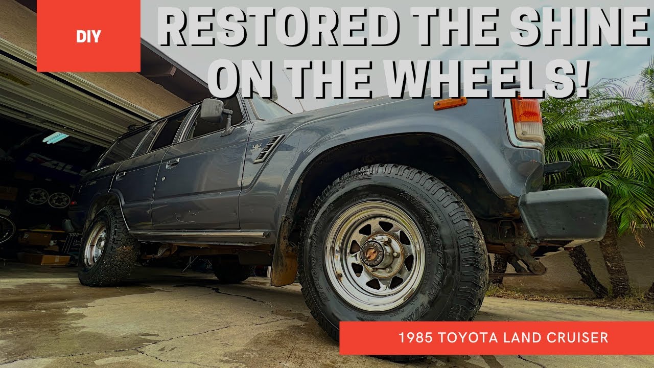 1985 Land Cruiser 60 Series Restored The Shine on the Wheels! #Fj6ixty   4K