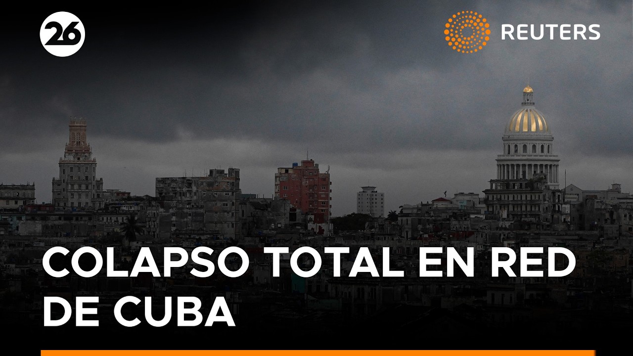La red eléctrica nacional de Cuba colapsa dejando a millones de personas sin luz | #Reuters