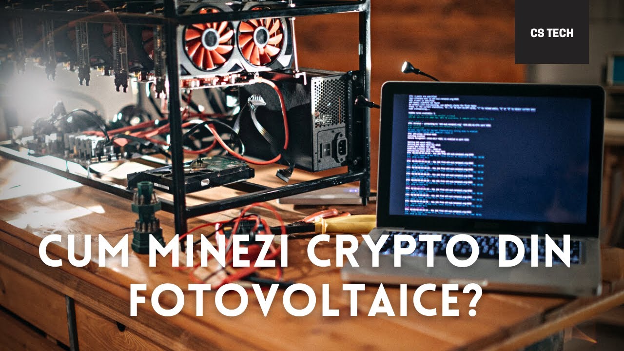 Cum minezi criptomonede din excesul de energie fotovoltaica?