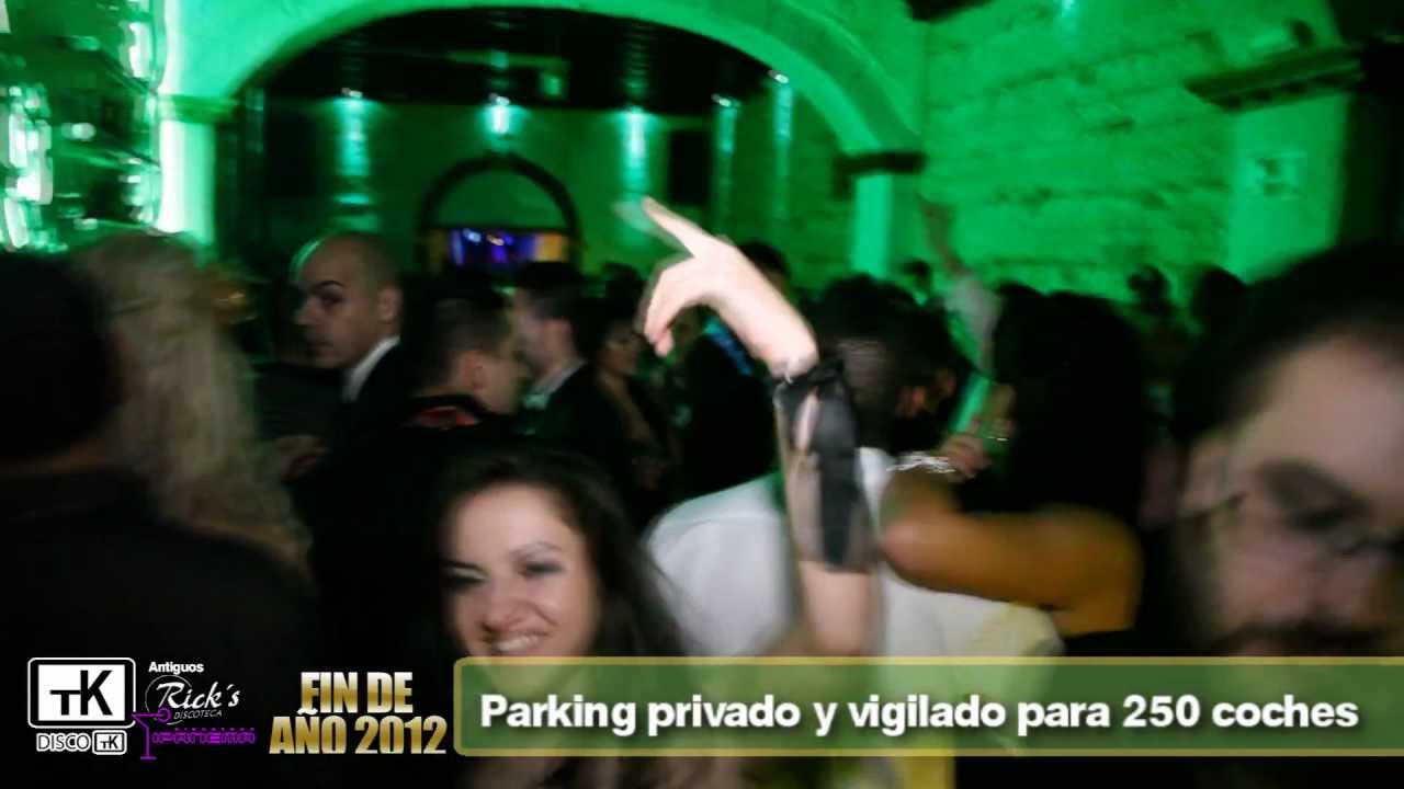 video FIN de A&Ntilde;O 2012 sala TK antiguo Ricks e Ipanema (Los Rodeos)