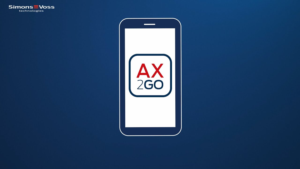SimonsVoss AX2Go Animation (EN)