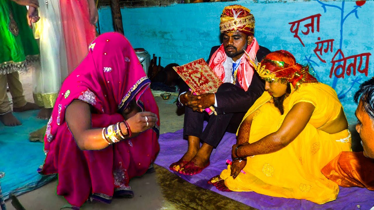 Indian Bagheli Shadi Susheel Sang Roshni Ka Vivah Kanyadan & Sindoordan Ki Rasam #weddingvideo