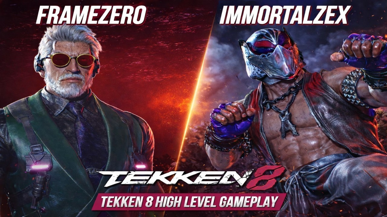 Framezer0 vs ImmortalZex | Tekken 8 High Level Gameplay
