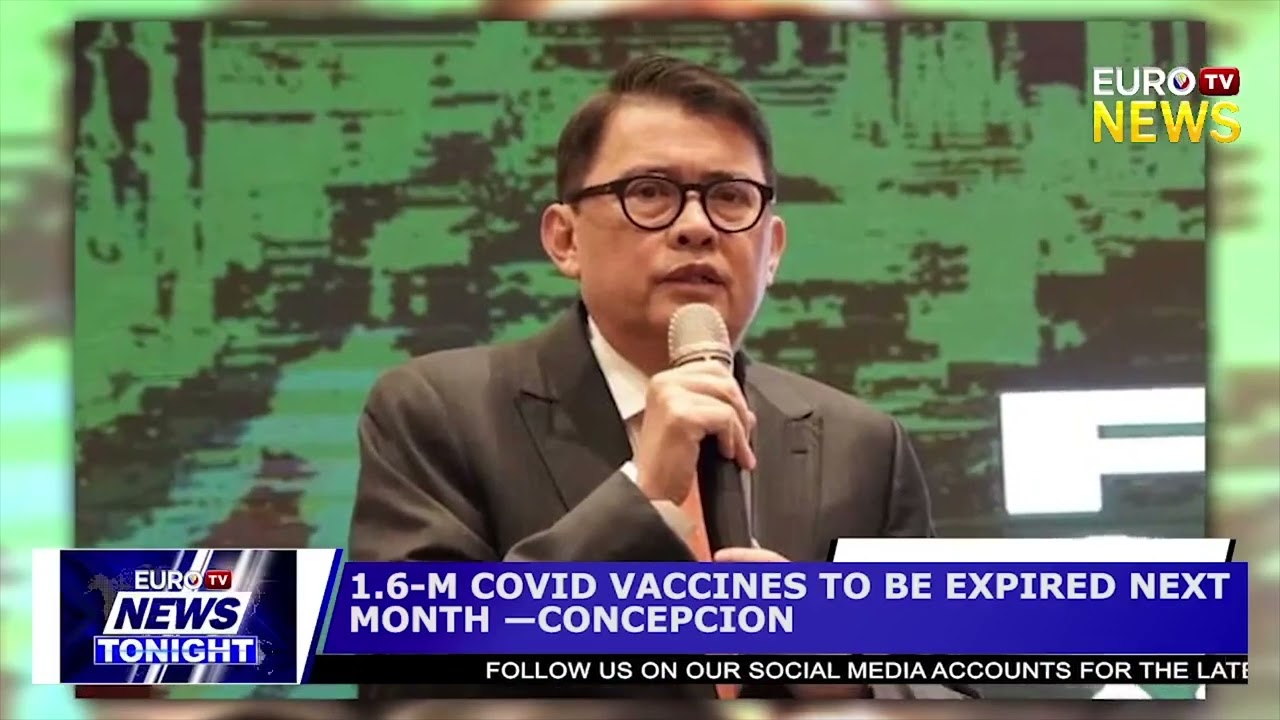 1.6-M COVID VACCINES TO BE EXPIRED NEXT MONTH &mdash;CONCEPCION