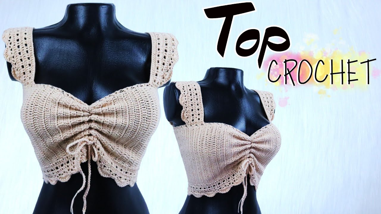TOP CROCHET Blusa Ideal para PRINCIPIANTES