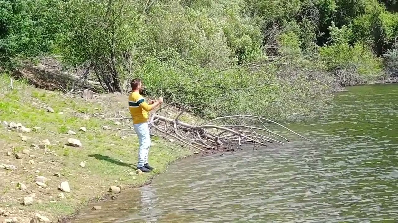 Pesca ao Achigã com jig dá Carpa :)