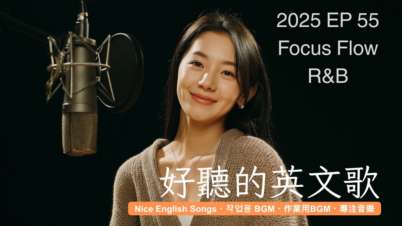 好聽到融化的英文歌 | 像 J-POP 一樣剛剛好 🎧 EP55 - R&B for 專注・工作・閱讀・學習 | #英語歌單 #療癒音樂 #FocusBGM
