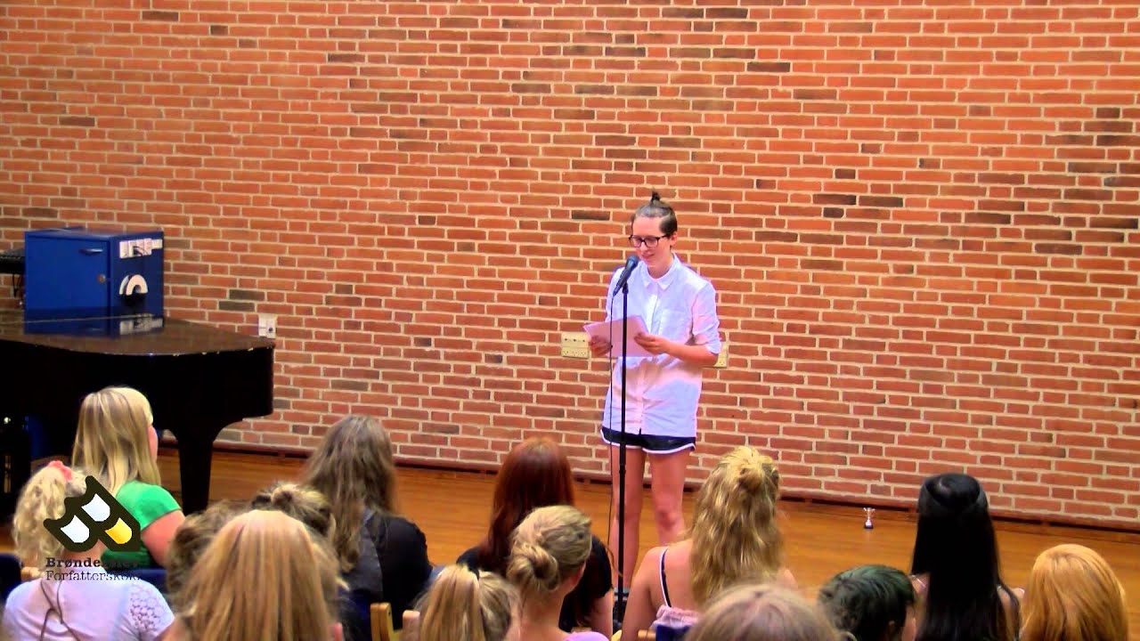 Poetry slam 2014 - Johanne Kirkeby
