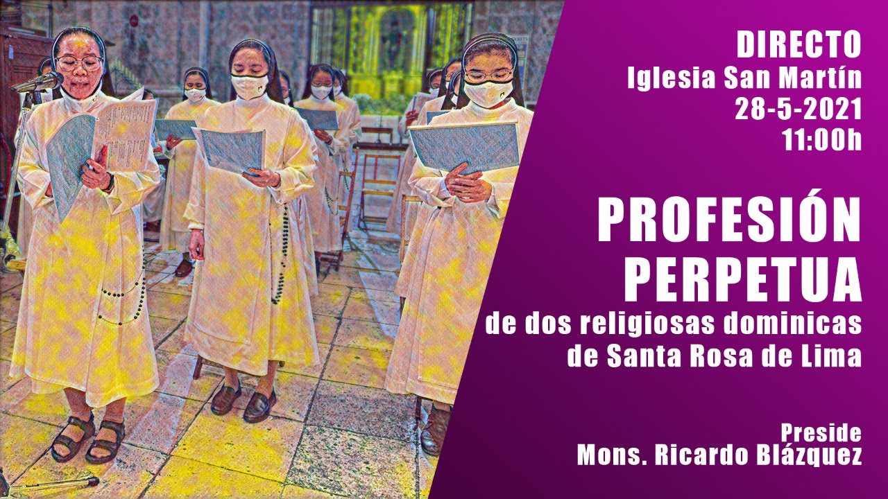 Profesión Perpetua de sor Sharee y sor Cathlyn, religiosas dominicas de Santa Rosa de Lima