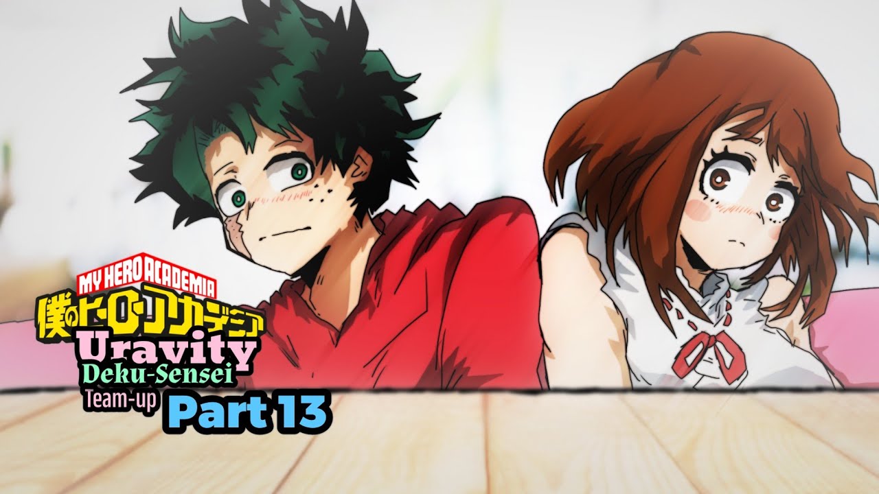 Deku-Sensei and Uravity Team-up 