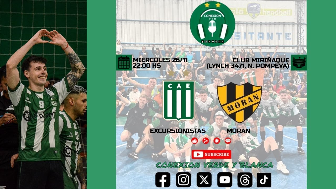 EXCURSIONISTAS VS MORAN // FUTSAL AFA PRIMERA D TORNEO REDUCIDO - 4TOS DE FINAL - IDA