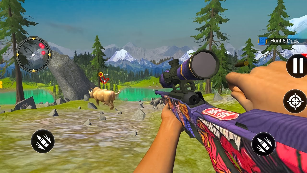 Wild Dino Hunter - Hunting Game Android Gameplay