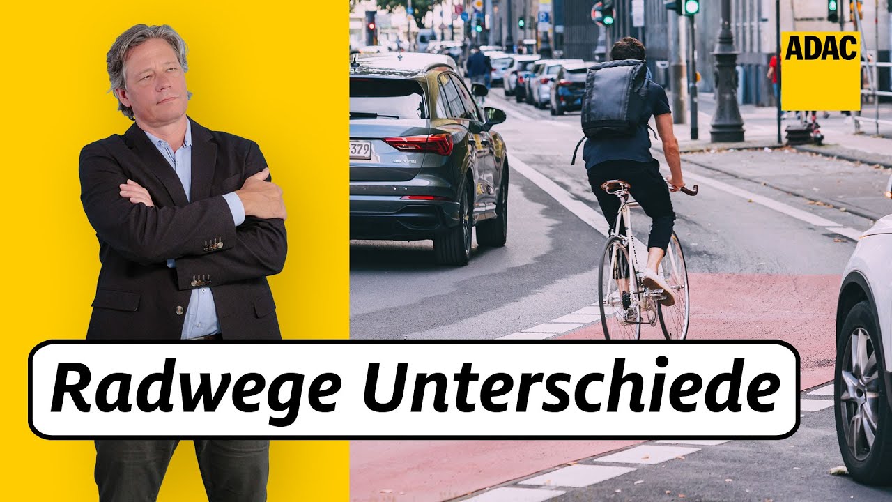 Radweg, Radfahrstreifen & Schutzstreifen - Was müssen Radfahrer und Autofahrer beachten? | ADAC