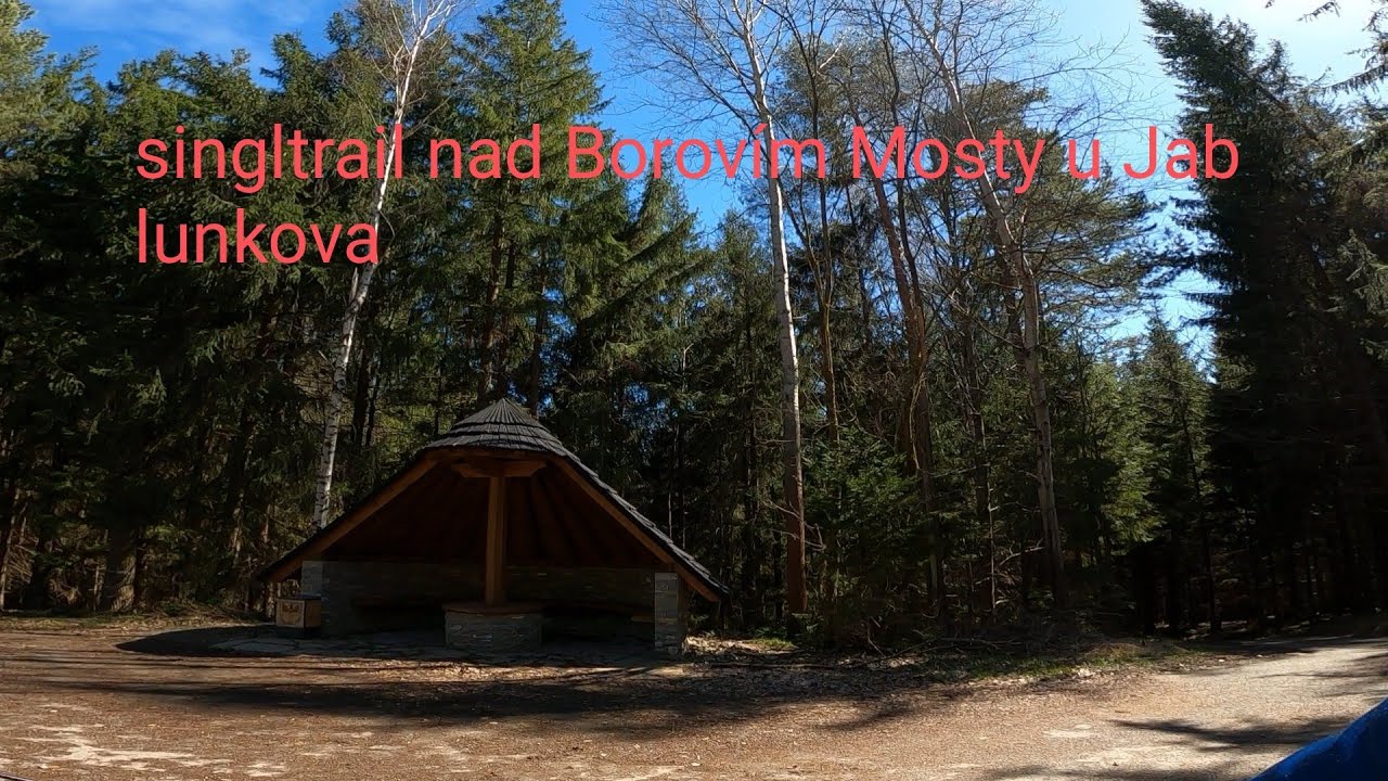 singltrail Nad Borovím Mosty u Jablunkova